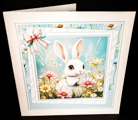 Easter Spring Rabbit by Diane  Hitchcox