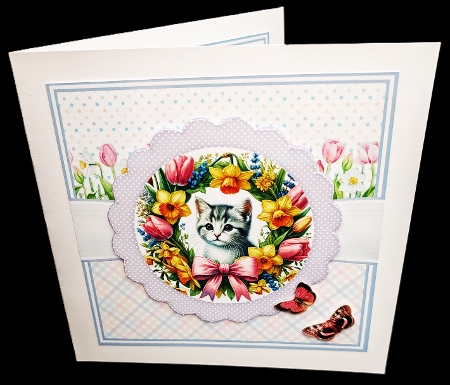 EASTER WREATH PETS by Diane  Hitchcox
