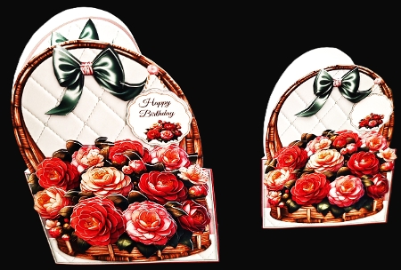 Floral Baskets 5x7 Collection  by Diane  Hitchcox