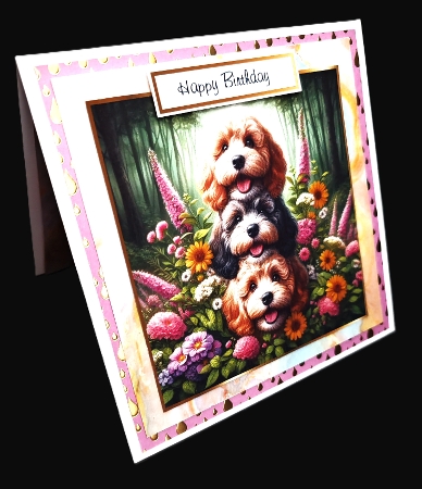 Cockapoo toppers by Diane  Hitchcox