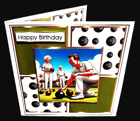 bowling living the dream by Diane  Hitchcox