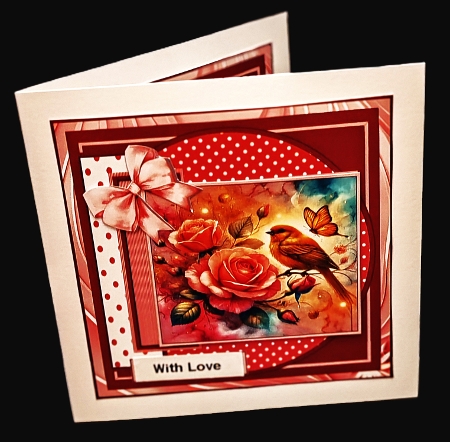 Pink-Peach  Roses - Mini Kit by Diane  Hitchcox