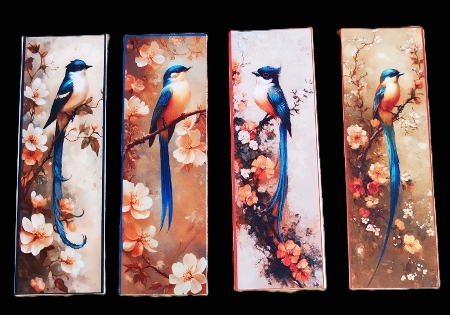Birds 1 Bookmarks by Diane  Hitchcox