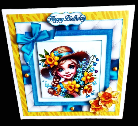 Daffodils In Spring Mini Kit by Diane  Hitchcox