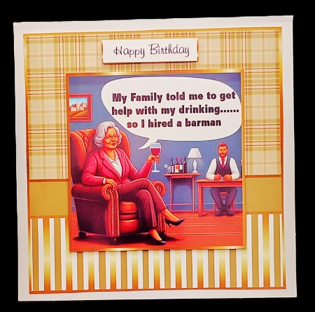 my family said i needed to get help....older lady by Diane  Hitchcox