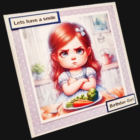 Little Miss Grumpy  by Diane  Hitchcox