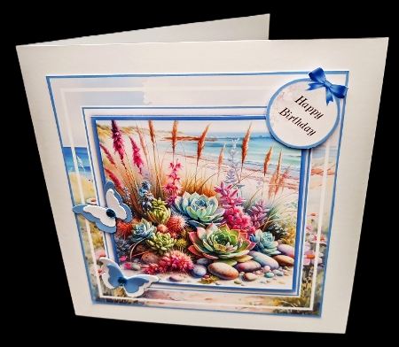 Sea Succulents by Diane  Hitchcox