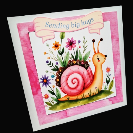 Enchanted Garden Card Topper by Diane  Hitchcox