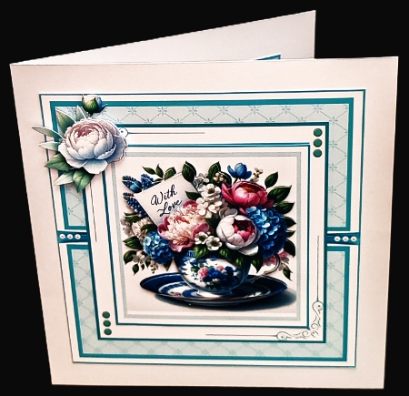 Teacup Bouquets by Diane  Hitchcox