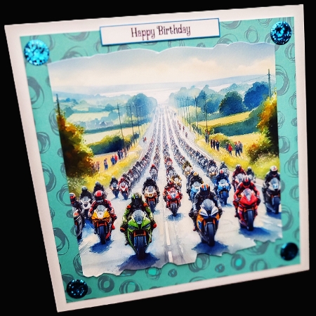 6x6 High Performance Bikes 1 - Illustrations for Cardmakers & Designers  by Diane  Hitchcox