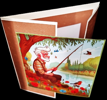 fishing toppers by Diane  Hitchcox