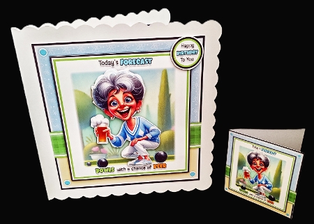 Bowls Forecast Beer Female by Diane  Hitchcox