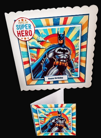 My Super Hero ~ Batman by Diane  Hitchcox