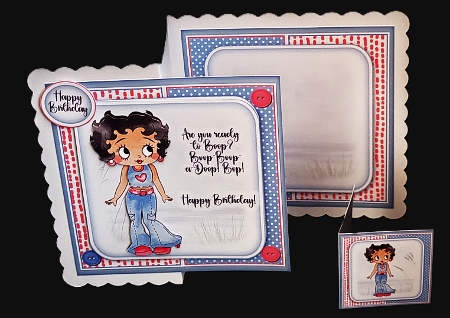 Betty Boop  by Diane  Hitchcox