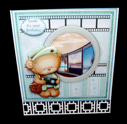 Photographer Ted Smile It's Your Birthday 8x8 Mini Kit by Diane  Hitchcox