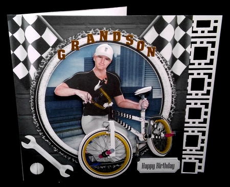 Bmx Boy by Diane  Hitchcox