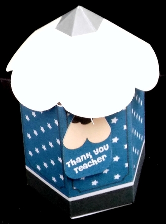 3D Pencil Shaped Treat or Favour Box Mini Kit by Diane  Hitchcox