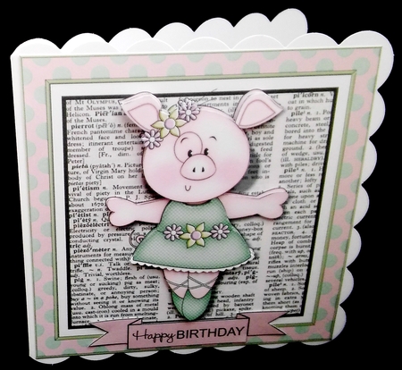 Ballerina Pig Dictionary Mini Kit by Diane  Hitchcox