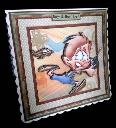 Still a Big Kid Boys or Men 8x8 Mini Kit Decoupage & Ages by Diane  Hitchcox