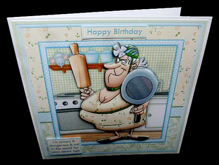 Armed & Dangerous Humorous Birthday or Anniversary Mini Kit by Diane  Hitchcox