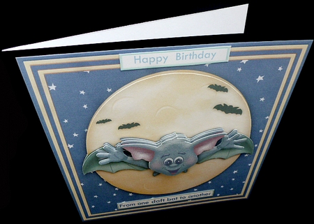 From One Daft Bat to Another Birthday or Halloween Mini Kit by Diane  Hitchcox
