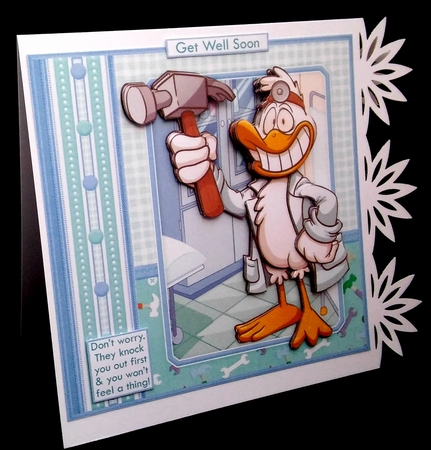 The Quack Will Soon Knock You Into Shape Get Well Mini Kit by Diane  Hitchcox