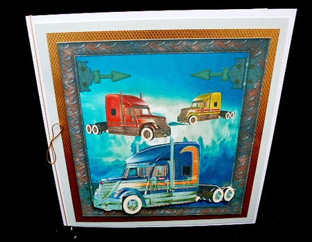 The Night Rider Male Card by Diane  Hitchcox