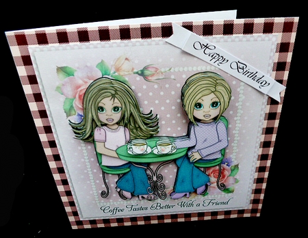 Coffee Tastes Better Mini Kit by Diane  Hitchcox