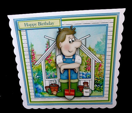 Gardening Dave Mini Kit Birthday/father's Day/retirement by Diane  Hitchcox