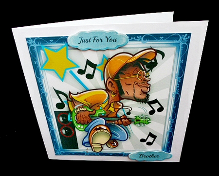 Groovy Music Dude  by Diane  Hitchcox