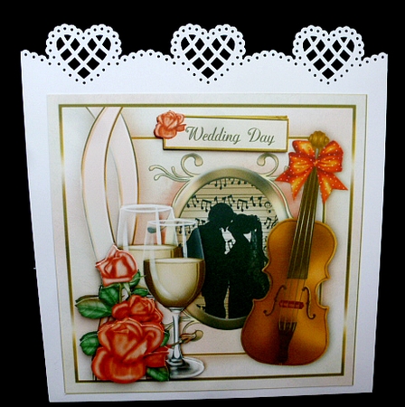 Wedding Celebration 8x8 Mini kit by Diane  Hitchcox