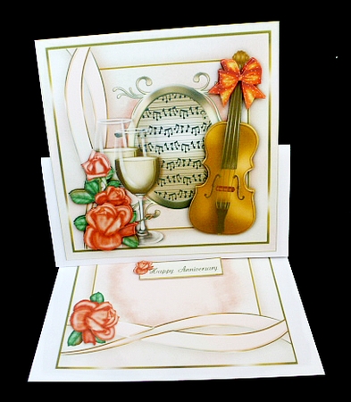 Special Day 8x8 Card front Kit by Diane  Hitchcox