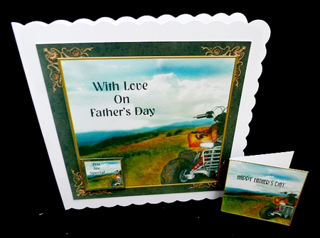 Fathers Day Quick Card by Diane  Hitchcox