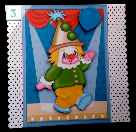  Cute Circus Clown   by Diane  Hitchcox