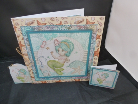 Little Mermaid Card Kit 878 by Diane  Hitchcox