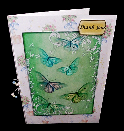 A4 Vintage Butterflies  by Diane  Hitchcox