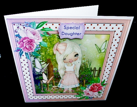 Little Miss Cutie by Diane  Hitchcox