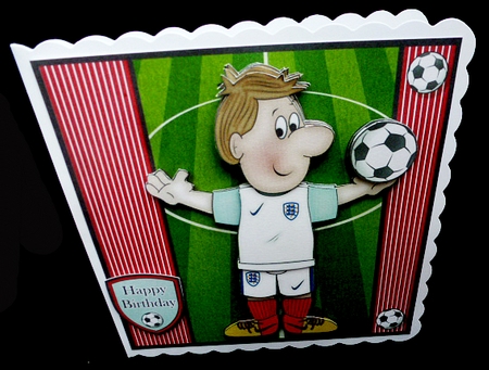 Football Crazy Mini Kit Birthday/Fathers Day by Diane  Hitchcox