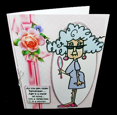 Stella age is in the mind quick card by Diane  Hitchcox
