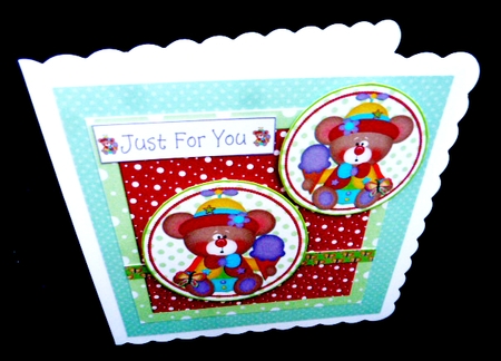MixnMatch - Clown Bear 1 by Diane  Hitchcox