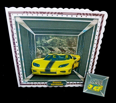 Yellow Car Mini Kit by Diane  Hitchcox