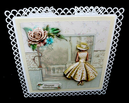 Rose 3 page mini kit  by Diane  Hitchcox