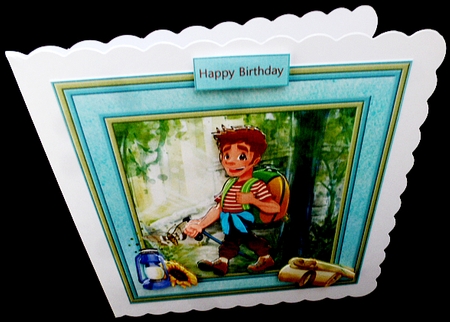 Millie Cow Card Mini Kit & Decoupage by Diane  Hitchcox