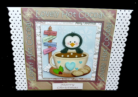 Lovely Hot Cocoa Topper 1 by Diane  Hitchcox
