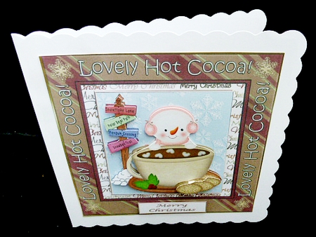 Lovely Hot Cocoa Topper 2 by Diane  Hitchcox