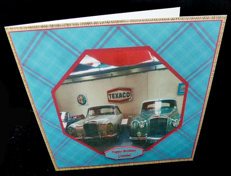 Have A Classic Birthday 8x8 by Diane  Hitchcox