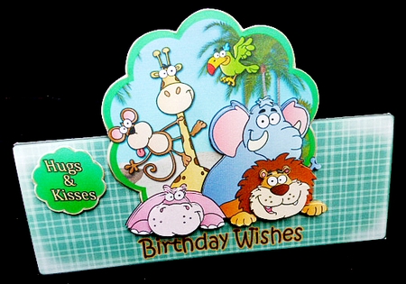 Stand Up and Over the Top- Jungle fun for Boy or Girl by Diane  Hitchcox