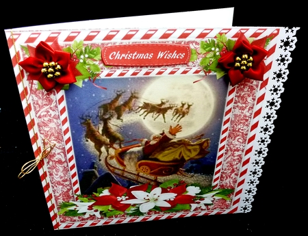 Santas On His Way  by Diane  Hitchcox