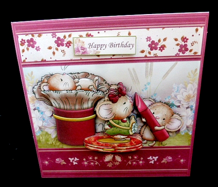 MORE LIP GLOSS PLEASE 7.5 Topper Decoupage & Insert Mini Kit by Diane  Hitchcox