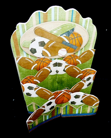 Boys Will Be Boys Concertina Card Kit by Diane  Hitchcox